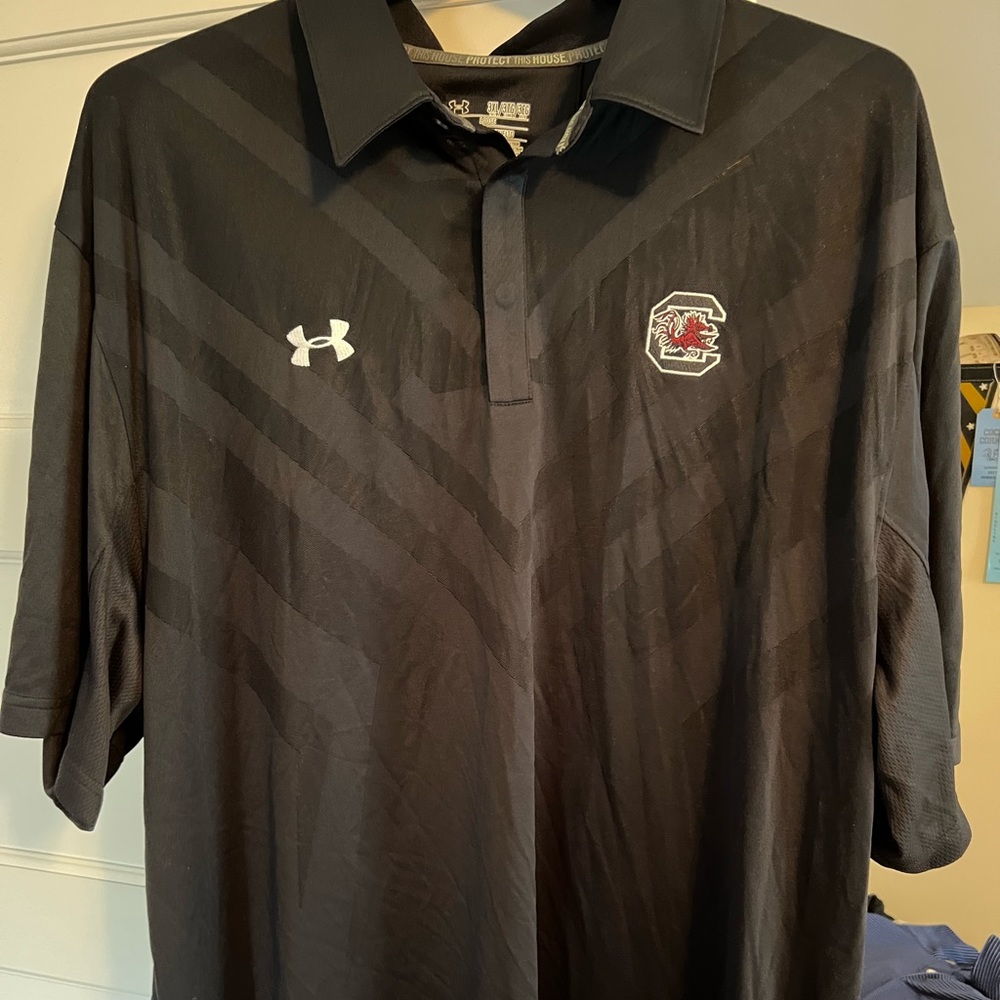 Brand new university of South Carolina Under Armour polo